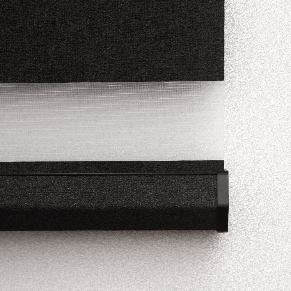 ToperBlinds 95% Blackout Cascade / Zebra Shades DR-040-Washington